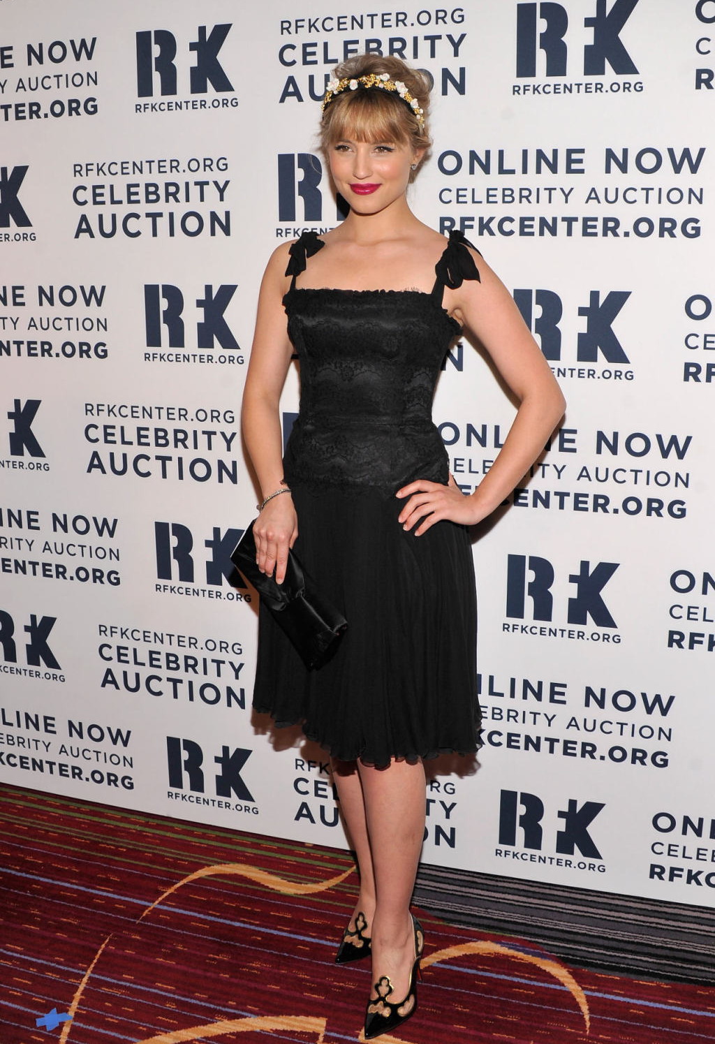 Dianna Agron - In Dress at Ripple Of Hope 2012 Gala in New York